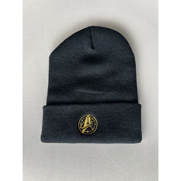 Star Trek Insignia Knit Beanie Cap Winter Hat - Picture 1 of 12
